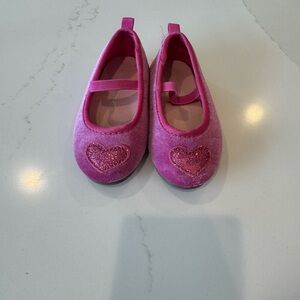 Pink Heart toddler shoes